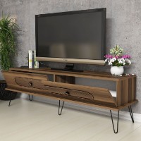Comodă TV Hanah Home Ekol Walnut imaginea #2 — magazin online Desire.md
