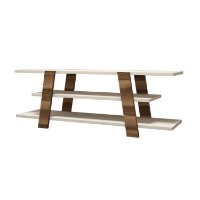Comodă TV Hanah Home Flower Walnut Cream imaginea #3 — magazin online Desire.md