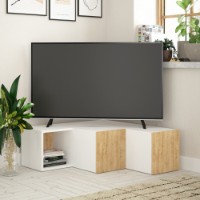 Comodă TV Hanah Home Compact White Oak
