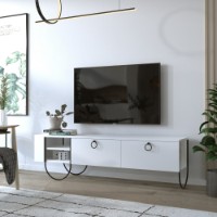 Comodă TV Hanah Home Norfolk White