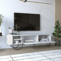 Comodă TV Hanah Home Norfolk White imaginea #2 — magazin online Desire.md
