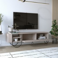Comodă TV Hanah Home Norfolk Light Mocha imaginea #2 — magazin online Desire.md