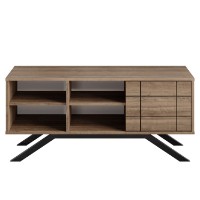 Comodă TV Hanah Home North Black Walnut imaginea #4 — magazin online Desire.md