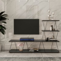 Comodă TV Hanah Home Ilgaz Anthracite