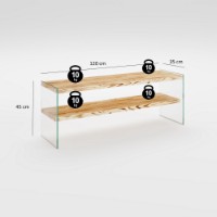 Comodă TV Hanah Home Niagara 1004 Oak imaginea #6 — magazin online Desire.md