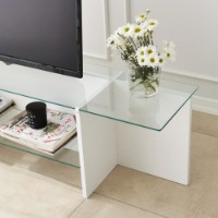 Comodă TV Hanah Home Escape TV White imaginea #6 — magazin online Desire.md