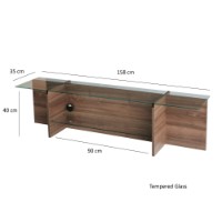 Comodă TV Hanah Home Escape TV Walnut imaginea #7 — magazin online Desire.md