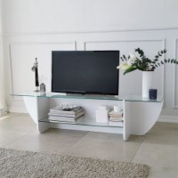 Comodă TV Hanah Home Lily TV White