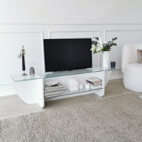 Comodă TV Hanah Home Lily TV White imaginea #3 — magazin online Desire.md