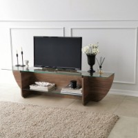 Comodă TV Hanah Home Lily TV Walnut