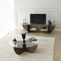 Comodă TV Hanah Home Lily TV Walnut imaginea #7 — magazin online Desire.md