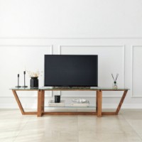 Comodă TV Hanah Home Amalfi Walnut imaginea #2 — magazin online Desire.md