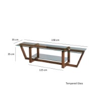 Comodă TV Hanah Home Amalfi Walnut imaginea #10 — magazin online Desire.md