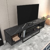 Comodă TV Hanah Home Asal 150 Black imaginea #3 — magazin online Desire.md