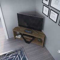 Comodă TV Hanah Home Karin Oud Black imaginea #4 — magazin online Desire.md
