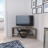 Comodă TV Hanah Home Karin Walnut Black imaginea #3 — magazin online Desire.md