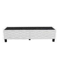 Comodă TV Hanah Home Lerze White Black imaginea #5 — magazin online Desire.md