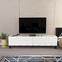 Comodă TV Hanah Home Lerze White Ephesus