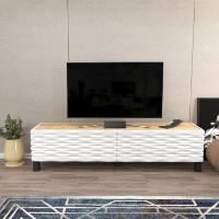 Comodă TV Hanah Home Lerze Sapphire White