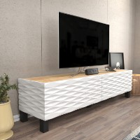 Comodă TV Hanah Home Lerze Sapphire White imaginea #2 — magazin online Desire.md