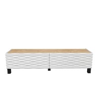 Comodă TV Hanah Home Lerze Sapphire White imaginea #4 — magazin online Desire.md