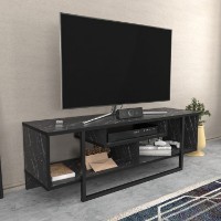 Comodă TV Hanah Home Asal 120 Black imaginea #2 — magazin online Desire.md