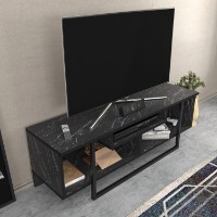 Comodă TV Hanah Home Asal 120 Black imaginea #4 — magazin online Desire.md