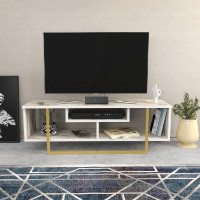 Comodă TV Hanah Home Asal 120 Ephesus Gold imaginea #1 — magazin online Desire.md