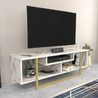 Comodă TV Hanah Home Asal 120 Ephesus Gold imaginea #2 — magazin online Desire.md