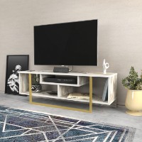 Comodă TV Hanah Home Asal 120 Ephesus Gold imaginea #3 — magazin online Desire.md