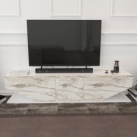 Comodă TV Hanah Home Inci White