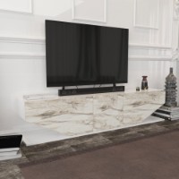 Comodă TV Hanah Home Inci White imaginea #2 — magazin online Desire.md