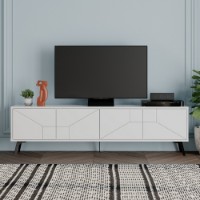 Comodă TV Hanah Home Dune White