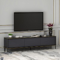 Comodă TV Hanah Home Imaj Anthracite imaginea #2 — magazin online Desire.md