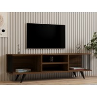 Comodă TV Hanah Home Josef Walnut