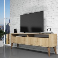 Comodă TV Hanah Home Best 2 Oak imaginea #2 — magazin online Desire.md