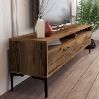 Comodă TV Hanah Home Istanbul 2 Walnut imaginea #4 — magazin online Desire.md