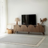 Тумба под ТВ Hanah Home Mesta Walnut v2 фото №3 — интернет-магазин Desire.md