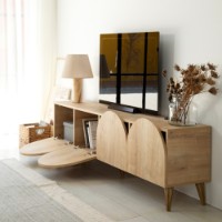 Comodă TV Hanah Home Mesta Sapphire Oak v2 imaginea #4 — magazin online Desire.md
