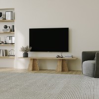 Comodă TV Hanah Home Mushroom Sapphire Oak imaginea #2 — magazin online Desire.md