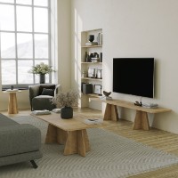 Comodă TV Hanah Home Mushroom Sapphire Oak imaginea #4 — magazin online Desire.md