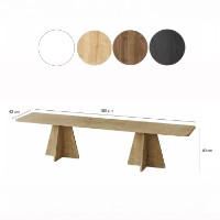 Comodă TV Hanah Home Mushroom Sapphire Oak imaginea #7 — magazin online Desire.md