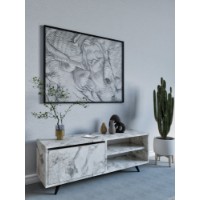 Comodă TV Hanah Home Maku Ephesus Marble imaginea #2 — magazin online Desire.md