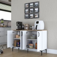 Буфет Rani JE162 White Walnut фото №6 — интернет-магазин Desire.md
