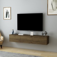 Comodă TV Hanah Home Denby Walnut imaginea #2 — magazin online Desire.md
