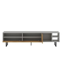 Comodă TV Hanah Home Luga Grey Oak imaginea #6 — magazin online Desire.md