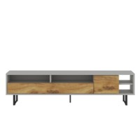 Comodă TV Hanah Home Luga Grey Oak imaginea #7 — magazin online Desire.md