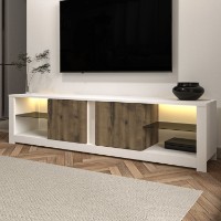 Comodă TV Hanah Home Aydos White Oak