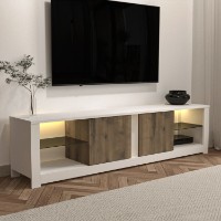 Comodă TV Hanah Home Aydos White Oak imaginea #3 — magazin online Desire.md