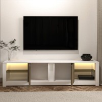 Comodă TV Hanah Home Aydos White Oak imaginea #4 — magazin online Desire.md